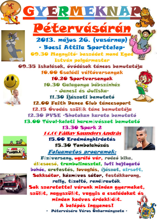 gyermeknapplakat